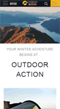 Mobile Screenshot of outdooraction.co.nz